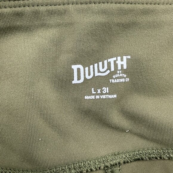 Duluth Pants Women Large x 31L Green‎ Bootcut Soft Supple Nylon Stretch Outdoor - Picture 3 of 12